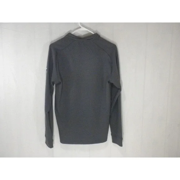 Swannies Jacket Mens S Gray 1/4 Zip Golf Club Logo Sleeve Pullover‎ Performance - Picture 5 of 10